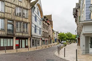European Urban Architecture Drucke: Wet impression of Troyes