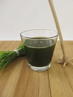 Wheatgrass Health Benefits Drucke: Wheatgrass juice