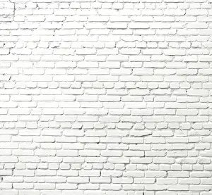 White Background Decoration Drucke: White brick wall as background