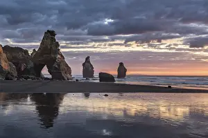 Whitecliffs Rock Formation Drucke: Whitecliffs rock formation, Sunset