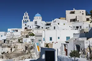 Whitewashed Buildings In Greece Drucke: Whitewashed architecture in Pyrgos