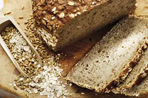 Healthy Eating Nutrition Drucke: Wholegrain bread