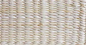 Wicker Background Drucke: Wicker background surface of the bars close-up