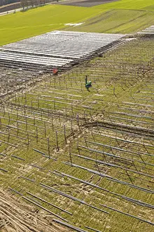 Renewable Energy Solutions Drucke: Wide, unplanted fields, possibly for future installation of solar modules
