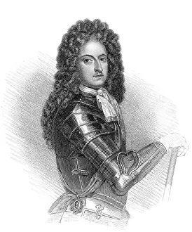 English Nobleman Portrait Drucke: William Cavendish, 1. Duke of Devonshire