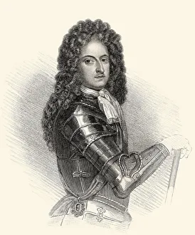 English Nobleman Portrait Drucke: William Cavendish, 1. Duke of Devonshire