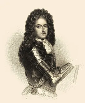 English Nobleman Portrait Drucke: William Cavendish, 1. Duke of Devonshire