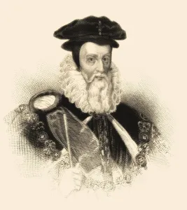 Historic British Politician Drucke: William Cecil, 1. Baron Burghley oder Burleigh