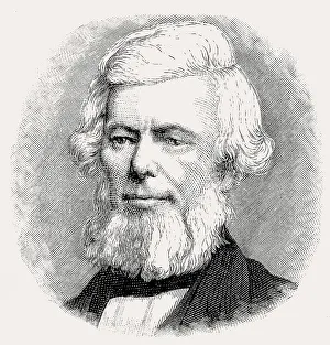 Scottish Politician Portrait Drucke: William Chambers of Glenormiston