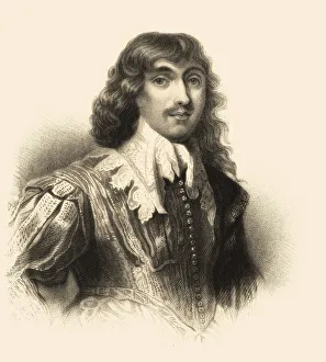 Scottish Nobleman Portrait Drucke: William Hamilton, 2. Duke of Hamilton