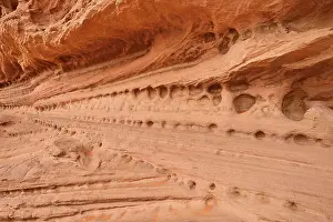 Drucke von Winderosion auf weichen Sandsteinschichten, Sahara-Wüste, Tassili n'Ajjer, Algerien Winderosion auf weichen Sandsteinschichten, Sahara-Wüste, Tassili n'Ajjer, Algerien Kulturerbestätten Drucke: Wind erosions auf weichen Sandsteinlagen.