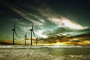 Power Generation Drucke: Wind farm