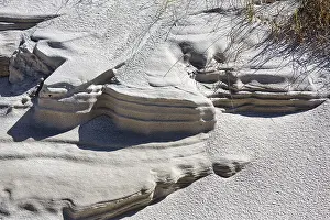 Wind Sculpted Sand Dunes Drucke: Wind-formed structures in sand dune