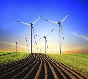 Green Energy Production Drucke: Wind Generators