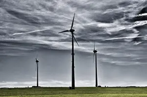 Green Electricity Generation Drucke: Wind turbines