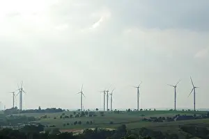 Wind Turbines Germany Drucke: Wind turbines, Germany