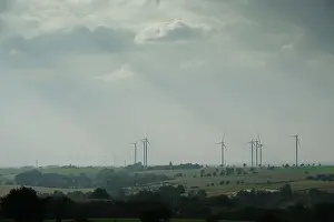 Ecofriendly Electricity Supply Drucke: Wind turbines, Germany