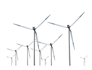 Power Generation Drucke: Wind turbines, isolated