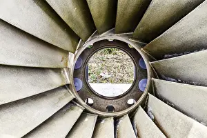 Spiral Staircase Design Drucke: Detail of a windmill