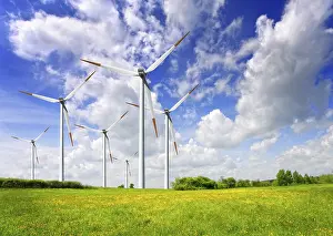 Electric Generator Station Drucke: Windmill