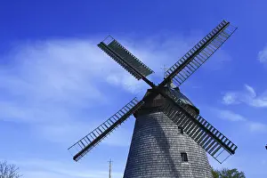 Environmental Protection Symbol Drucke: Windmill