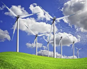 Renewable Energy Drucke: Windmills