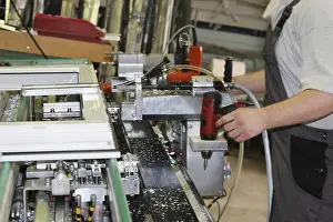 Mannheim Window Factory Drucke: Window construction, window production