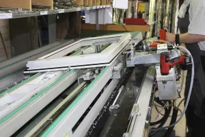 Mannheim Window Factory Drucke: Window construction, window production
