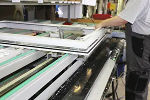 Central Europe Industrial Building Drucke: Window construction, window production