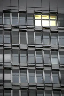 Modern Office Architecture Drucke: Windows of an office building