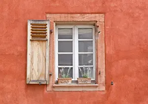 Historic City Centre Baden Wurttemberg Drucke: Windows with shutters, old town