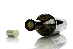 Empty Wine Bottle Drucke: Empty wine bottle