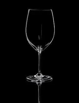 Indoor Studio Photography Drucke: Wineglass