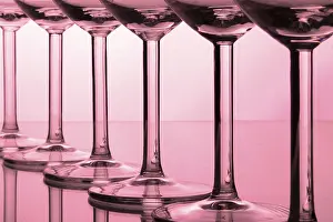 Empty Wine Glasses Drucke: Empty wineglasses