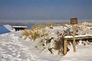 Baltic Sea Winter Drucke: Winter on the Baltic coast