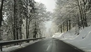 No People In Winter Drucke: Winter in the Eifel