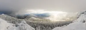 Uninhabited Frozen Wilderness Drucke: Winterlandschaft