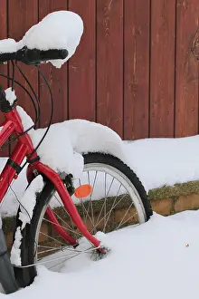 Central Europe Cycling Drucke: Wintertime, Bicycle, Germany