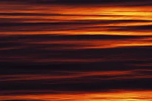 Spitsbergen Island Norway Drucke: Wipe, waves, sunset, Arctic Ocean