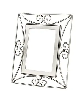 White Background Picture Frame Drucke: Wire Picture frame