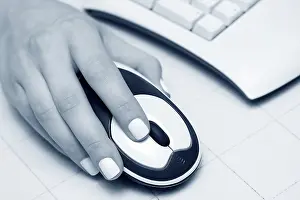 Electronic Communication Devices Drucke: Wireless computer mouse