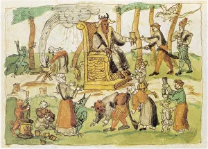 Hexen Sabbat oder Teufels Tanz