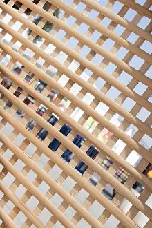 Wood Texture Background Image Drucke: Wooden surface as a solid background texture