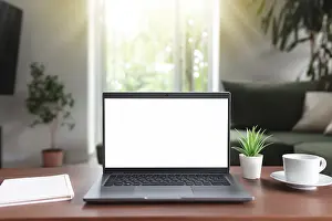 Work From Home Setup Drucke: Work from home, workspace, desktop