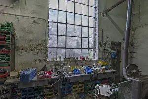Bavaria Historic Building Drucke: Workshop of a metal powder mill