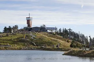 Central European Towers Drucke: Wurmberg tower at the summit of the Wurmberg