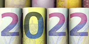 Euro Notes Drucke: Year 2022 from euro notes