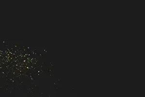 Black Background Drucke: Yellow sequins black background