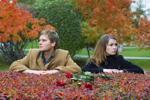 Couple Conflict Resolution Drucke: Young couple having some problems on the date