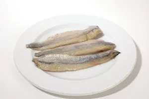 Pickled Herring Nutrition Drucke: Young salted herring